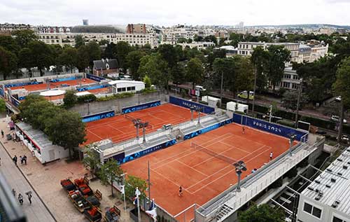 2024 奥运网球场地：红土盛宴重回奥运舞台