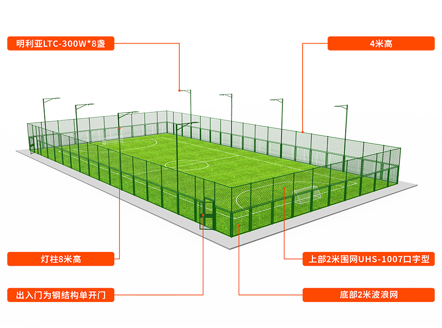 迎接足球浪潮，这些&ldquo;生长&rdquo;在楼宇间的笼式足球场有什么玄机？